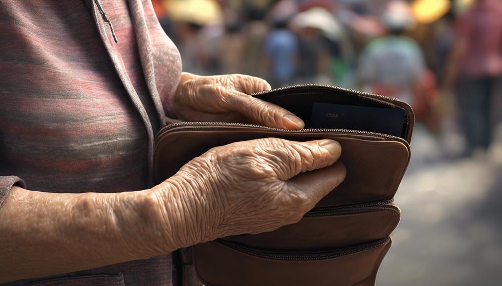 Elderly Advice on Securing Personal Belongings and Travel Documents in Malaysia